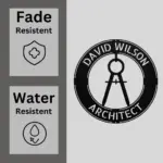 Personalized Architect Metal Sign